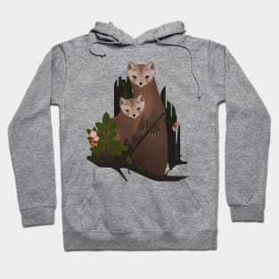 Pine marten Hoodie